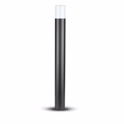 Lampione da giardino in alluminio 80X80X800M IP54 colore bianco GU10