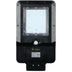 VT-ST15 lampada stradale led 15W lampione smd con pannello solare - sku 8549 / 8548 Bianco Naturale - V-tac