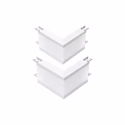 Coppia di raccordi LED ad incasso, formato a L, Linear Light V-Tac PRO VT-7-41-LW con potenza di 10W realizzate in alluminio  ...