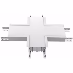 V-TAC Connettore LED Chip Samsung a Incasso Lineare a X 16W Colore Bianco 4000K