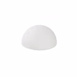 Lampada mezza sfera luminosa led da terra 6W in polietilene ad alta resistenza (Waterproof IP54, raggi UV) multicolor RGB con ...