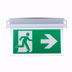 LED a LED 2W Ocesso di uscita di emergenza fissa 6000K
