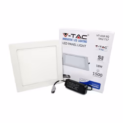 18W LED Pannello Premium SAMSUNG Chip Quadrato 3000K SKU: 715 : VT: VT-618 Caratteristiche del prodotto .Ultra sottile, moder ...