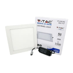 18W LED PANNELLO PREMIUM SAMSUNG CHIP QUADRATO 3000K - Luce CALDA