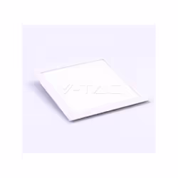 Pannello LED quadrato da incasso realizzato in plastica di colore bianco con copertura opaca. Potenza 24W chip led smd Samsun ...