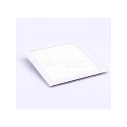 V-TAC VT-624SQ Pannello led incasso quadrato 24W chip samsung bianco freddo 6400K + driver - SKU 723