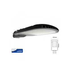 V-tac - Lampione Stradale Led 30W Chip Samsung 4000K Street Lamp Per Strada Giardino Villa SKU-21537