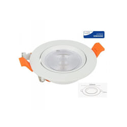 V-tac - Faretto Led Da Incasso Orientabile 30W Cob Neutro 4000K Diametro 225mm Foro 195mm Chip Samsung SKU-21846