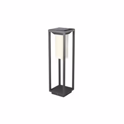 VTAC PRO VT-66 Paletto LED 2W Chip Samsung Solare da Muro Esterno Rettangolare Sensore di Movimento Crepuscolare e Modalità d ...
