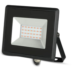V-tac - VT-4021 faro led smd 20W luce rossa E-Series ultra slim nero IP65 - sku 5992