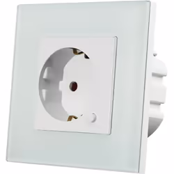 Realizzata in materiale plastico. Grazie alla connessione Wi-Fi, tramite l'apposita App scaricabile V-TAC Smart Home per sist ...
