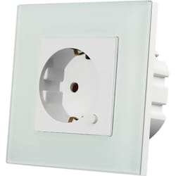 V-tac - Presa incasso wi-fi multifunzione 10a - colore bianco