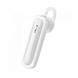 V-TAC Auricolare Bluetooth 70mAh Colore Bianco, colore Bianco