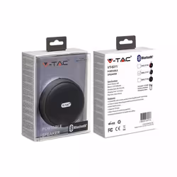 Altoparlante Bluetooth portatile con micro USB e cavo di fascia alta 800 mAh grigio