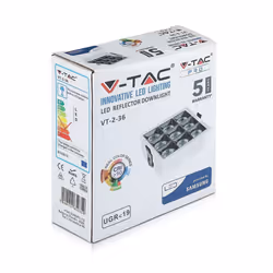 Fari da incasso per interno Downlight a LED dimmerabile - Samsung Chip 36W SMD Riflettore 12&#39;d 2700k