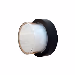 Lampada / plafoniera LED SMD da muro V-TAC 7W luce bianco caldo 3000K 128 550LM, corpo di forma tonda in materiale termoplast ...