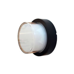 V-tac - VT-831 Lampada led 7W bianco caldo 3000K corpo tondo nero waterproof IP65 - sku 8611