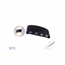 Marca V-TAC Codice Prodotto LD8619C Dimmerabile NO Voltaggio AC220V 50/60Hz Potenza 8W Luminosità 800 Lumen CRI RA>80 Illumin ...