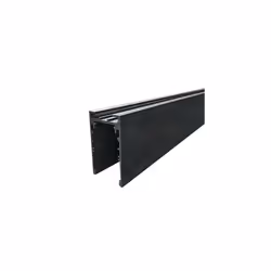 Binario in alluminio ad incasso Black 0,5 m