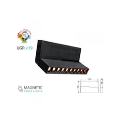 V-tac - Lampada Led Lineare Regolabile 10X2W 24V Caldo 3000K cri 90 ugr 19 Per Sistema Binario Magnetico SKU-7964