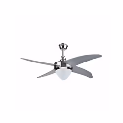 V-TAC VT-6043-4 Ventilatore LED da Soffitto 15W 3 in 1 con Motore a Corrente Alternata da 60W con Telecomando 4 pale - SKU 79 ...
