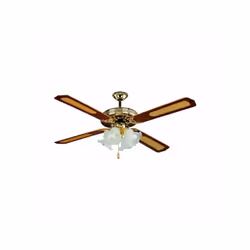 V-TAC VT-6056-4 Ventilatore LED da Soffitto 4*E27 in Vetro con Motore a Corrente Alternata da 55W 4 pale - SKU 7921 Vantaggi ...