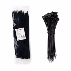 Fascetta 4.5 x 300mm Nero 100 pcs/pack SKU: 11174 : VT: Specifiche tecniche : Dettagli corpo = :Colore=Nero :Materiale=Nylon ...