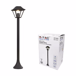 Palo lampada 1 x E27 950mm IP44 nero SKU: 8687 : VT: VT-845 Specifiche tecniche : Informazione generale = :Tipo di attacco=E2 ...
