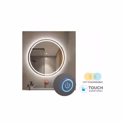 Marca V-TAC SKU LD40491 Modello Rotondo Dimensione Diametro 600mm Spessore 35mm Illuminazione SI, Con Luci Led Potenza 25W Lu ...