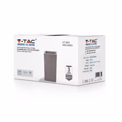 Lampada led da muro G9*2 25 W LAMPARE LED CERTURA LED CERTURA Grigio chiaro IP20