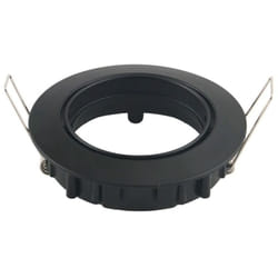 V-tac - VT-779 Portafaretto led da incasso rotondo orientabile in lega di zinco colore nero GU10 GU5.3 sku 8955