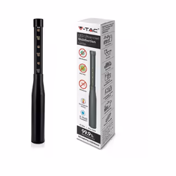 Lampada di disinfezione UV-C Mini SKU: 11220 : VT: VT-3214 Specifiche tecniche : Dati tecnici luce = :Fascio Luminoso =Plasti ...