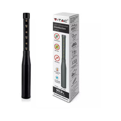 V-tac - VT-3214 Lampada portatile antibatterica germicida uv raggi ultravioletti 14w ricaricabile usb - sku 11220