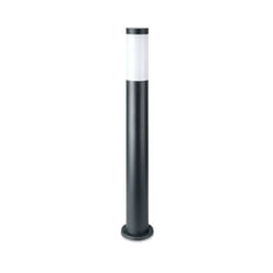 V-tac - Piantana led da Giardino 80cm con Portalampada E27 (max 60W) in Acciaio Inossidabile Grigio IP44