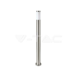 V-tac - VT-838 lampione portalampada da giardino per lampadine E27 con fissaggio a terra IP44 110CM - sku 8962