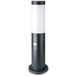 V-tac - VT-838 Piantana led Giardino 45cm con Portalampada E27 e Sensore di movimento in Acciaio Inossidabile IP44 8965
