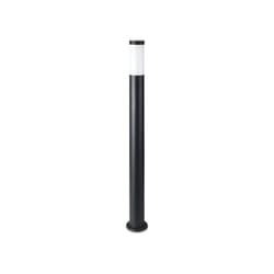 V-TAC Lampada LED da Giardino 110cm con Portalampada E27 (max 60W) in Acciaio Inossidabile Nero IP44, colore Nero