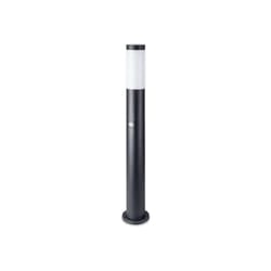 V-TAC Lampada LED da Giardino 80cm con Portalampada E27 (max 60W) in Acciaio Inossidabile Nero IP44, colore Nero