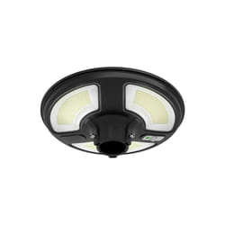 V-TAC Lampada Solare LED da giardino 10W con Sensore di movimento, Telecomando e timer IP65 6500K, colore Nero
