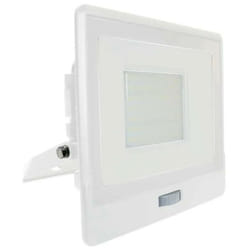 V-tac - VT-158S-1 faretto led smd 50W IP65 chip samsung sensore di movimento e crepuscolare Bianco Freddo