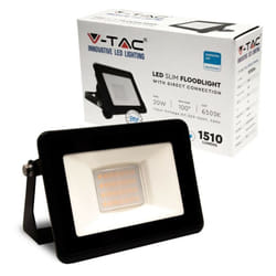 Faro led floodlight 20W smd IP65 chip samsung colore nero Bianco Freddo