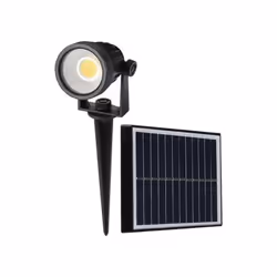 Sku6660 vt-952 - 2w led pichetto solare ip65 3000k