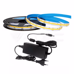 Set di strisce LED 420 COB IP20-3000K 10W DC24V 1000LM / M CRI95 / 2649 + 3272 /