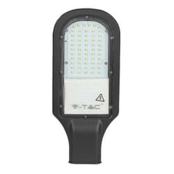 V-tac - pro Armatura Stradale led Chip Samsung 30W Colore Grigio scuro 4000K IP65