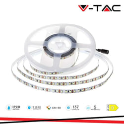 Striscia led SMD2835 126 leds 24V IP20 6500K 137 lm/w - Luce fredda