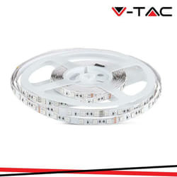 Led striscia SMD5050 60 leds 24V 6400K IP20 - Luce fredda