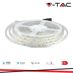 Striscia led 5050 60 leds 24V IP65 3000K - Luce calda