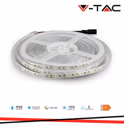 Striscia LED SMD3528 120 LEDs 4000K IP65 SKU: 212044 : VT: VT-3528-120 Caratteristiche del prodotto .Striscia LED a basso vol ...