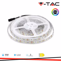 Striscia LED SMD5050 60 LEDs RGB IP65 SKU: 212155 : VT: VT-5050-60 Caratteristiche del prodotto .Striscia LED a basso voltagg ...