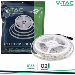 Striscia LED SMD5050 60 LEDs 3000K IP65 SKU: 212149 : VT: VT-5050-60 Caratteristiche del prodotto .Striscia LED a basso volta ...